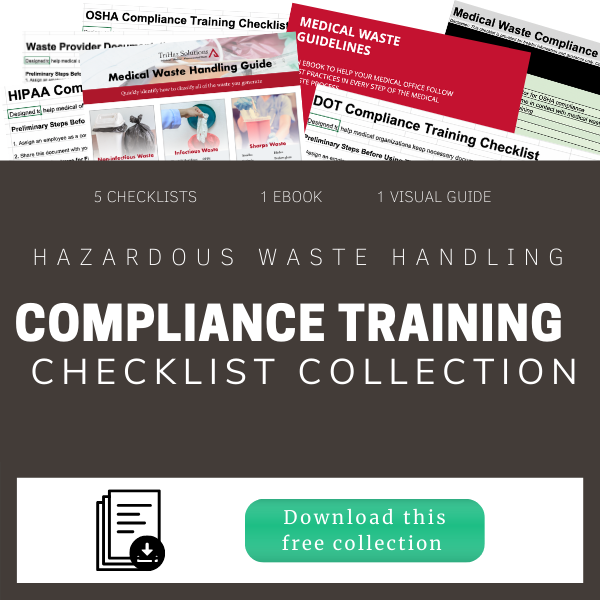 Hazardous Waste Compliance Training Checklist Collection