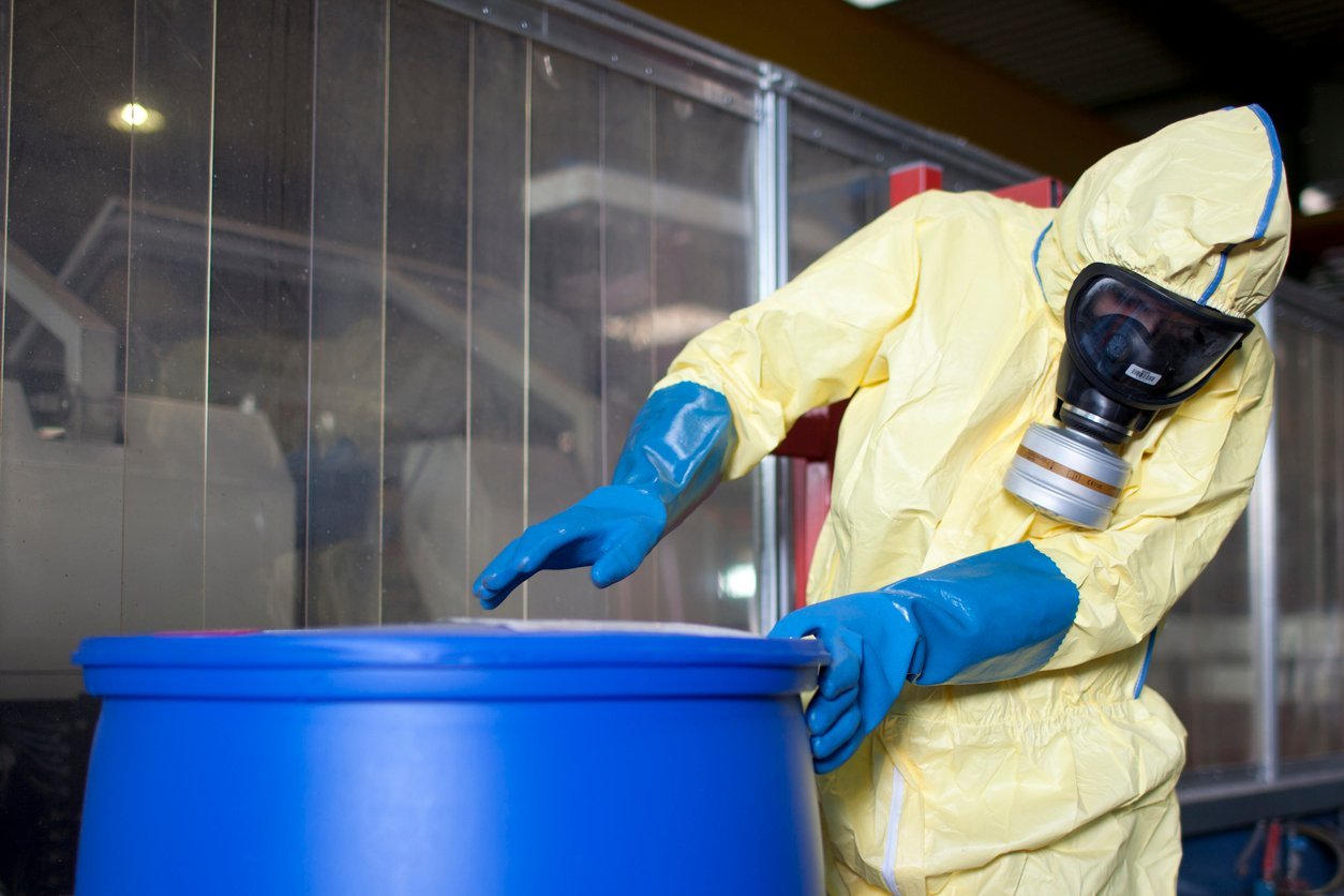 Man-Handling-Hazardous-Waste