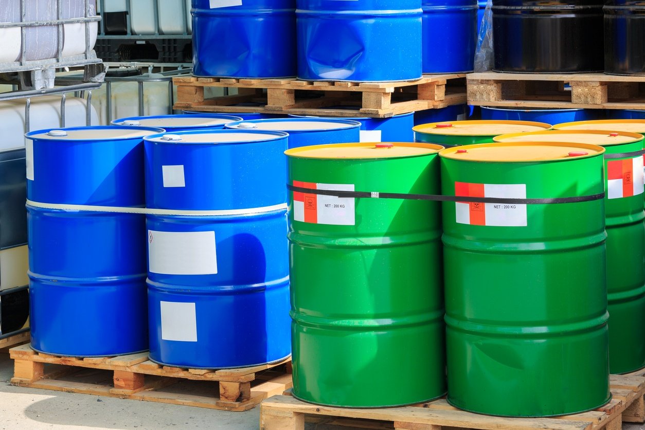 Storage-of-Hazardous-Waste-Drums