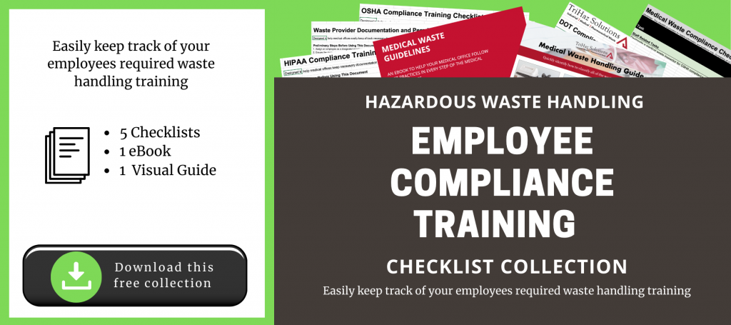 Hazardous Waste Handling Compliance