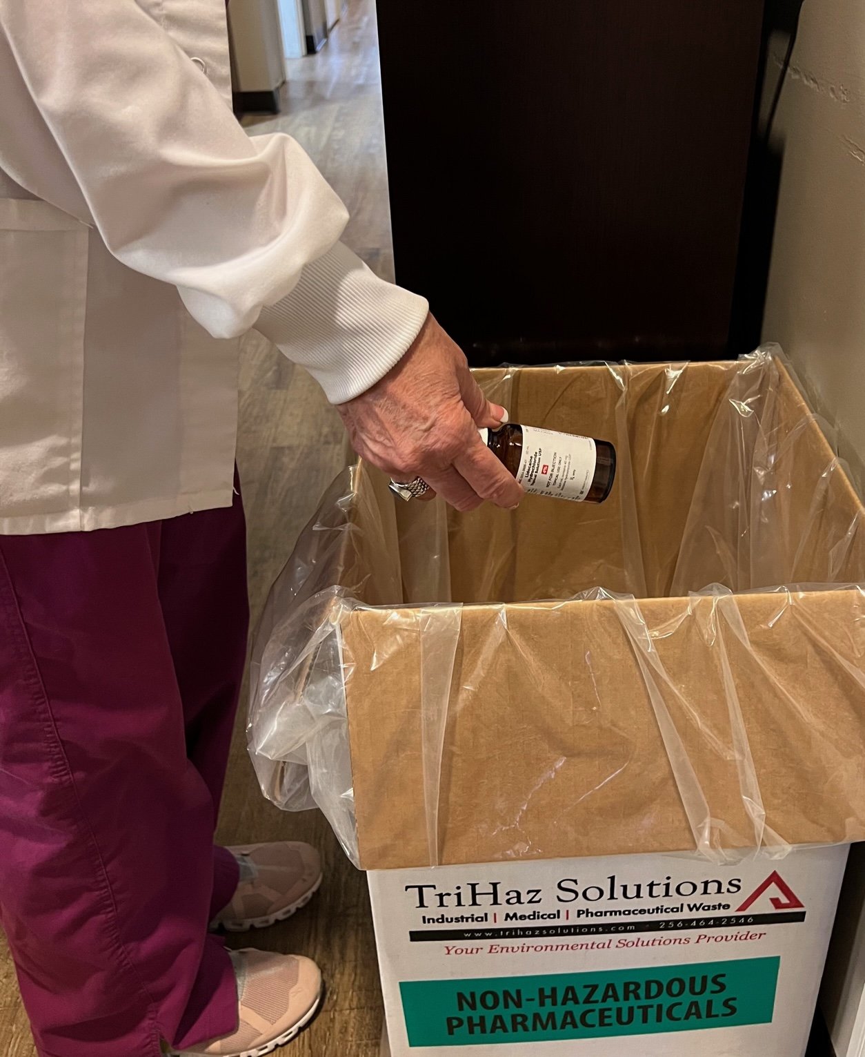 non-hazardous pharmaceutical waste