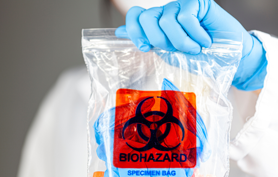 biohazard waste examples