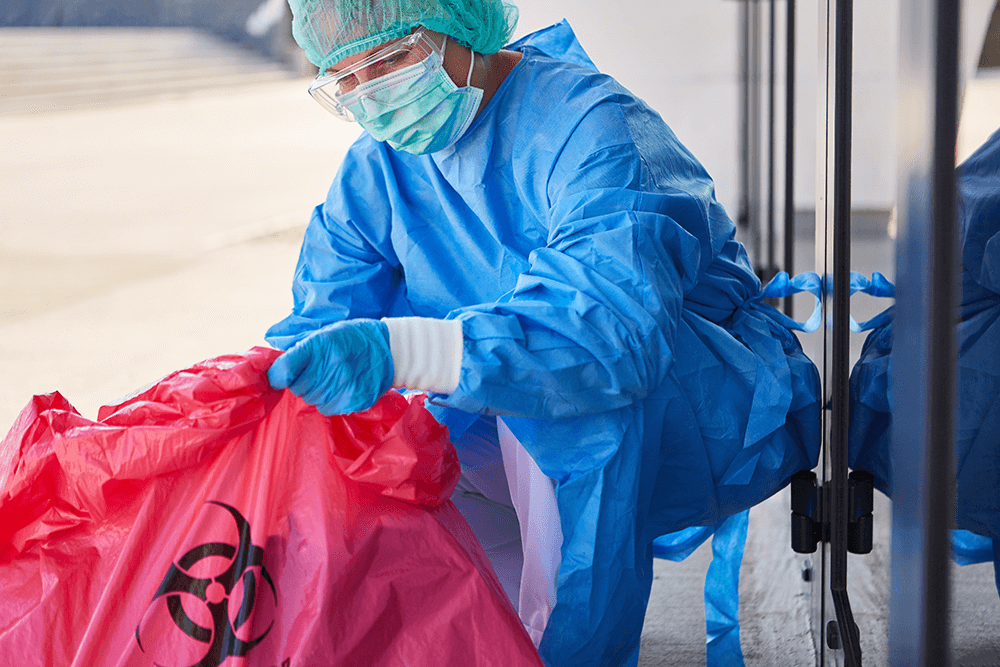 Who Cleans up Medical Waste
